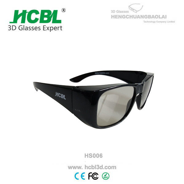 0 720mm Lens 3d Tvs Reald Glasses Cinema Thick Frames Light