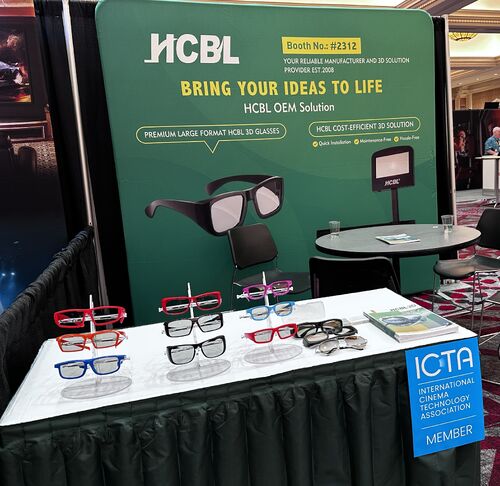 Latest company news about HCBL Successfully Exhibited at CinemaCon 2026 in Las Vegas